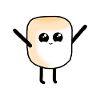 Marshmallow süß Süßigkeit Mädchen Kind