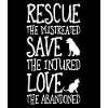 Rescue save love animals