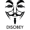 Anonymous disobey black