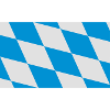 Bayern Flagge Blau Weiß