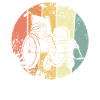 Fauteuil roulant rétro