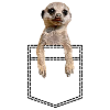 Erdmännchen In Brusttasche Hemdtasche