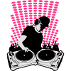 DJ turntables