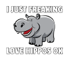 Hippo Hippopotamus Hippo Safari Grappig Zoet