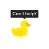 Programmer rubber duck debugging