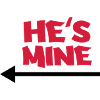 He's mine