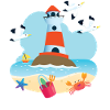 Lighthouse beach