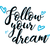 follow your dream saying