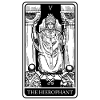 THE HIEROPHANT Tarot Cartes Voyants Devins