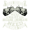 Truck Driver Motiv T-shirt 25