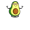 Yoga Avocado Avokado Lover