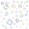 soap bubbles