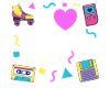 Jeg elsker 90'erne 90'erne Party Retro Costume Gift