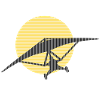 Ultralight kite flying gift