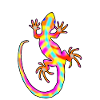Gecko, bunter Gecko