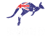 Australia Australian flag kangaroo