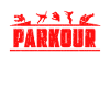 parkour parcours salto building-jumping gift