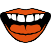 bouche levre dent bisous