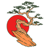 Bonsai tree Japanese art