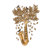 Saxophone chapel brass music