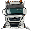 0819 M truck white