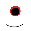 Oeil d'Halloween monstre