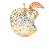 Poly Apple Golden