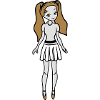 Girl doll clothes