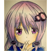 Fille manga timide