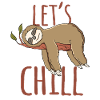 Sloth let's chill