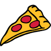 conception Pizza salami fromage