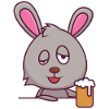 Drinker bunny