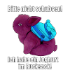 Joghurt im Rucksack
