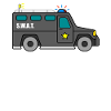 SWAT vehicle police