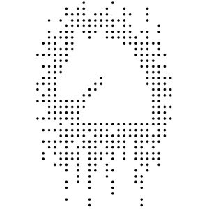 Knight and Dots Inverted