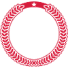 Lorbeerkranz / laurel wreath (1c)