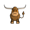 Scottish Highland Cattle Cow
