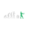 Evolution Zombies Halloween