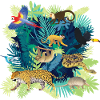 South America Jungle Dark