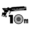 10m air pistols shooting
