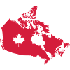 Kanada, Canada Map