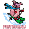 Pistensau Slopes Sau Skiing pig