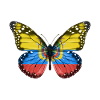 Drapeau papillon de l’Équateur