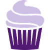 Cupcake zweifarbig