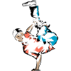 Breakdance Bboy Freeze Airchair Symbol Sayings
