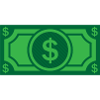 Argent, argent, facture, dollar