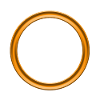 Bague orange