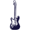 E guitar design music instrument