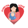 Toujours l'amour bébé maman