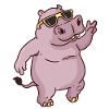 Peace Hippo peace day